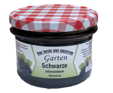 Schwarze Johannisbeer Marmelade 235 ml