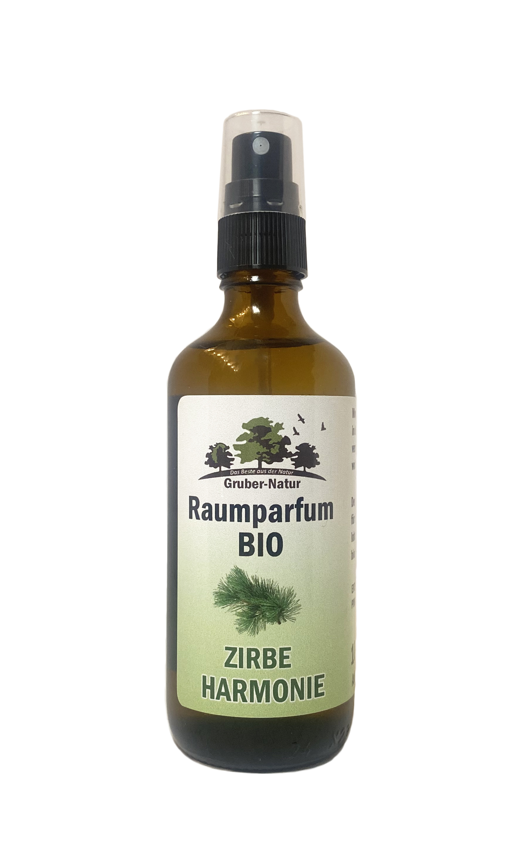 Zirben Raumparfüm Mit ätherischem Zirbenöl Aus Österreich – Reinigt Die Luft & Wirkt Als Natürlicher Insektenschutz (100 Ml)