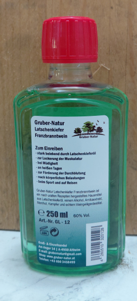 Latschenkiefer Franzbranntwein 250 ml