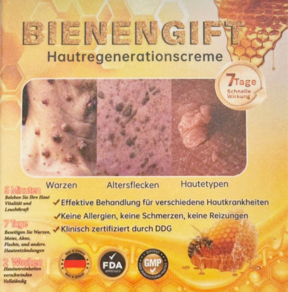 Bienengift Hautregenerationscreme 60g