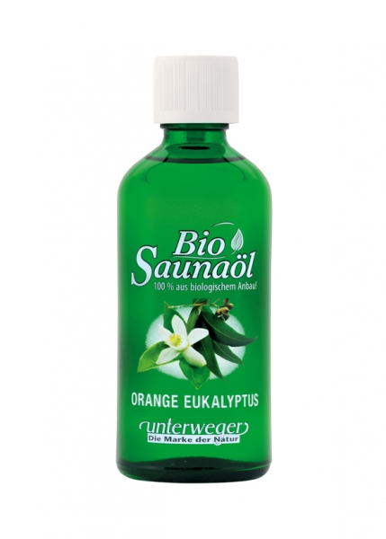 Unterweger Bio Saunaöl Orange Eukalyptus 100 ml