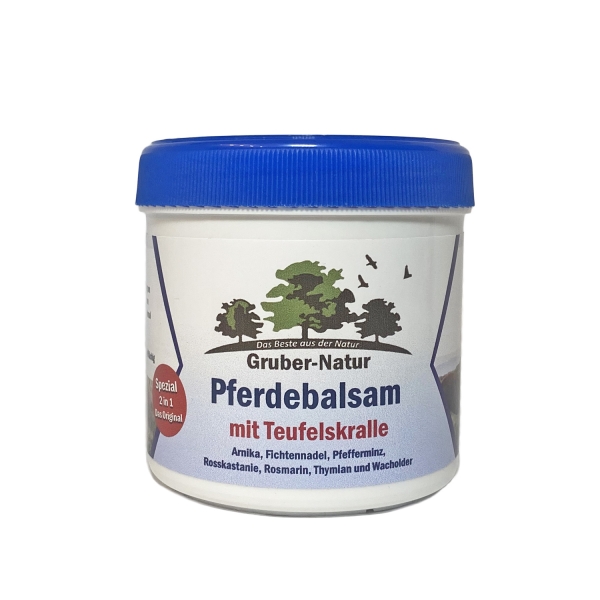 Gruber-Natur Pferdebalsam mit Teufelskralle 200 ml