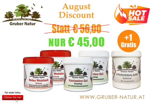 August Discount 2025