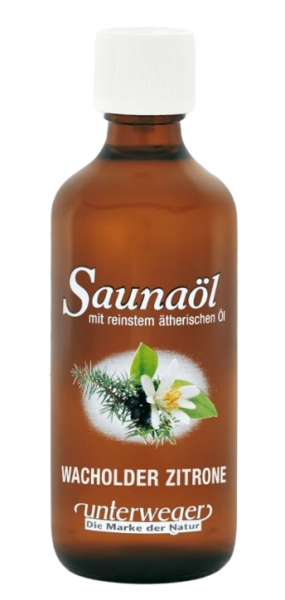 Unterweger Bio Saunaöl Wacholder Zitrone 100 ml