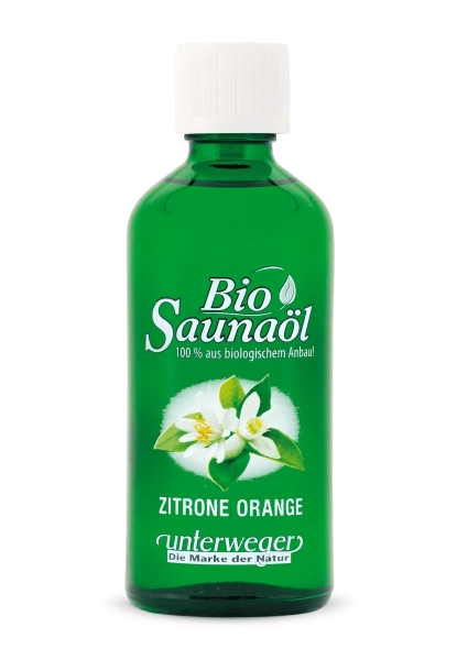 Gruber-Natur - Unterweger - Bio Saunaöl - Zitrone Orange 100 ml
