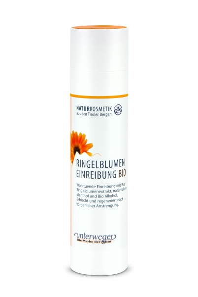 Unterweger Ringelblumen Einreibung Bio 250 ml
